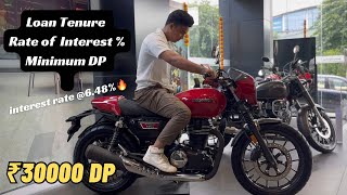 Honda CBRS 350 😍  All buying details  EMI ROI amp Loan tenure 🔥 [upl. by Siulesoj509]