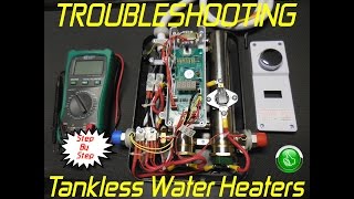 Troubleshooting Tankless Water Heaters In MINUTES  Step By Step [upl. by Eiggam]