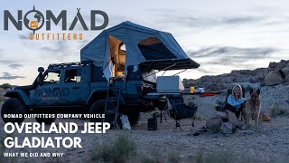 The Ultimate Jeep Gladiator Overland Build by Nomad Outfitters [upl. by Lidia53]