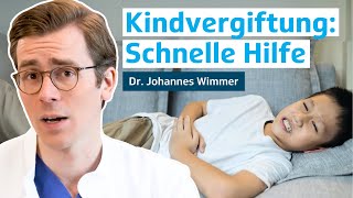 Erste Hilfe bei Vergiftung von Kindern  Dr Johannes Wimmer [upl. by Aroda806]