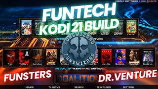 Kodi Omega Builds  FunTech kodi build drventure clickit fyp [upl. by Wilhelmina108]