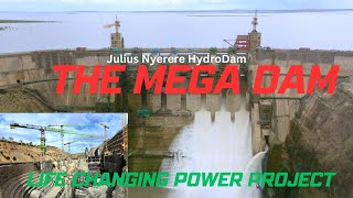 Inside the Julius Nyerere Hydroelectric Mega Dam in Tanzania  Stieglers Gorge in Rufiji🇹🇿 [upl. by Agathe]