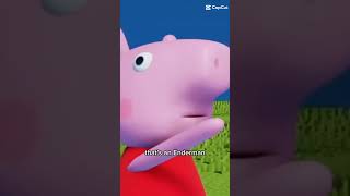 Peppa pig plays Minecraft [upl. by Chaddie]