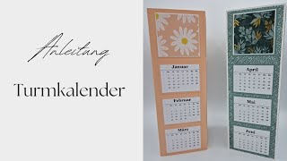 Turmkalender  Tischkalender  Neujahr  Goodie [upl. by Nnahgaem116]