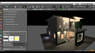 DIALux Tutorial Part 1 Building Construction [upl. by Aiam]