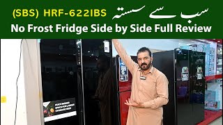 Haier Side By Side Refrigerator 622IBS Review 2022  CHEAPEST NO FROST FRIDGE IN PAKISTAN [upl. by Nevram]