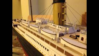 Titanic model build 1200 [upl. by Adnawal640]