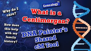 What is a Centimorgan How DNA Painter’s Shared cM Tool Can Help Genealogy Research [upl. by Elmina]