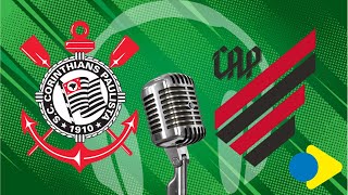 🔴🎬 Ao vivo Corinthians X AthleticoPR  Campeonato Brasileiro  17102024 [upl. by Neelhtac]