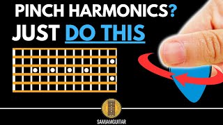 How to Play Pinch Harmonics on Guitar the Correct WayEVERY TIME [upl. by Latvina]