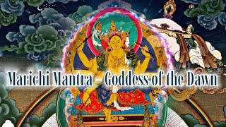 ☸Marichi mantra  Remove Negative Energy From Mind Body Soul HomeMarici Dharani MnatraTara Maa [upl. by Muraida]