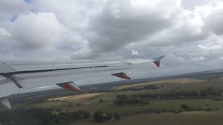 Takeoff from Melbourne Airport  Jetstar  A320232 [upl. by Helfant]