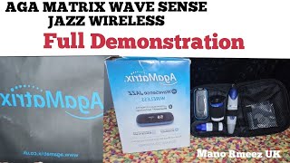 How to use AgaMatrix wavesense Jazz Bluetooth Glucose Meter Full Demonstration  GDM app Diabetes [upl. by Ahsikad]