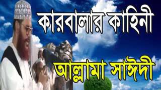 কারবালার কাহিনী allama delwar hossain sayeedi bangla waz [upl. by Erikson852]