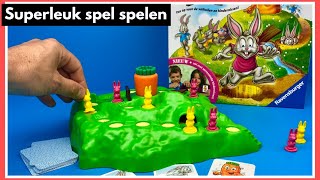 Speluitleg Bunny Hop van Ravensburger  Family Toys Collector [upl. by Ranit933]