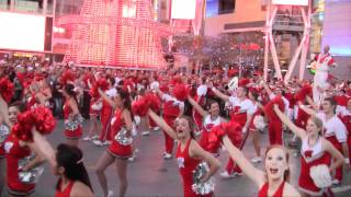 20120101  UW Band at LA Live  02  If You Want to be a Badger [upl. by Tremaine]