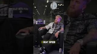 Jake Paul Challenges Speed ishowspeed jakepaul shorts race [upl. by Alasteir]