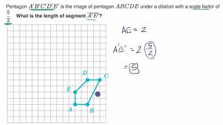 Dilation scale factor examples [upl. by Bull]