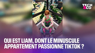 Acier galvanisé et vis d’expansion qui est Liam dont le minuscule appartement passionne Tiktok [upl. by Rednaskela]