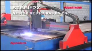 PANTOGRAFO INDUSTRIAL OXICORTE Y PLASMA STEEL 2X wwwplasmathermcommx [upl. by Ellezaj882]