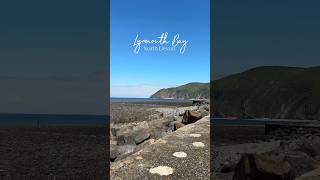 Lynmouth Bay North Devon 🌊 lynmouth devon seaside staycation northdevon beautifulplaces [upl. by Obau]