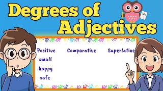 Degrees of Adjectives with Activities [upl. by Aronas688]