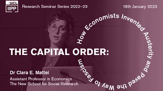 The Capital Order How Economists Invented Austerity and Paved the Way to Fascism [upl. by Lasser]