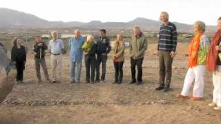 stone circle on Fuerteventura [upl. by Zetra]