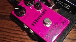 Maxon AD80 Analog Delay demo [upl. by Sosanna]