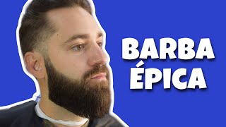 Como arreglar Barba Larga Facilmentetutorial 7 curso de barberia [upl. by Neelear]