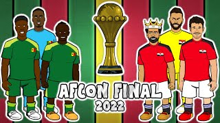 🏆Senegal win the AFCON🏆 Mane vs Egypt Penalty ShootOut 2022 [upl. by Arihay]