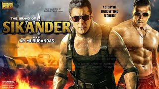 Sikander Official Trailer  Salman Khan Rashmika Mandhana Akshay Kumar  AR Murugandas [upl. by Suoirtemed939]