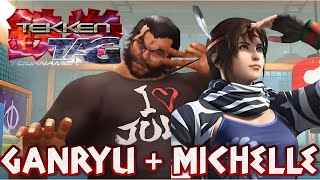 Tekken Tag Tournament Ganryu And Michelle [upl. by Norym57]