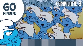 60 minuten Smurfen • Compilatie 3 • De Smurfen [upl. by Ellehsim516]