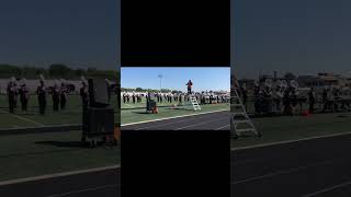 United Township Marching Band at the WCHS Invitational 2023 [upl. by Einitsed351]