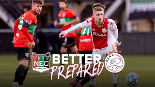 BETTER PREPARED 🧐📊  NEC 🆚 Ajax [upl. by Riem79]