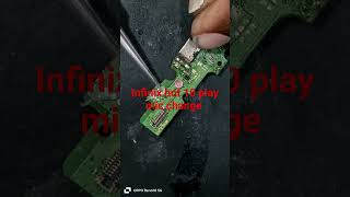 infinix hot 10 play mic change [upl. by Adnohsel]