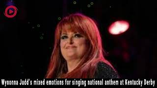 Wynonna Judds Emotional Journey Singing National Anthem at Kentucky Derby  Exclusive Interview [upl. by Epotimet18]