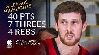 Svi Mykhailiuk 40 pts 7 threes 4 rebs vs Skyhawks 2122 season [upl. by Holton]