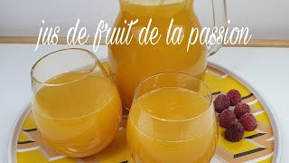 23 Jus de Fruit de la Passion Maison🍹 Homemade Passion Fruit Juice jus Maracudja ou Grenadia 22 [upl. by Aihsei]