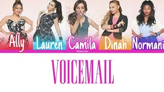 Fifth Harmony  Voicemail Color Coded Lyrics  Harmonizzer Lyrics [upl. by Sprague]