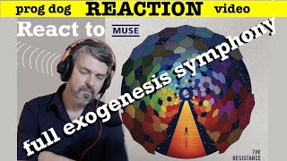 Muse React  Exogenesis Symphony  Full react 147 [upl. by Eceirehs592]