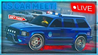 🔴 GET THE NEW DLC CARS  GTA 5 LS CAR MEET BUY amp SELL MODDED CARS XBOX SERIES EVERYONE CAN JOIN [upl. by Nwahsar48]