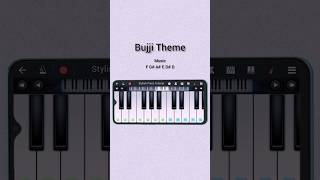 Bujji Theme  Easy Tutorial [upl. by Jerad514]