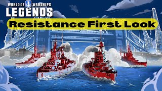 Wows Legends The Resistance Saga Begins [upl. by Dal]