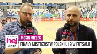 hejmielecpl TV Finały Młodzieżowych Mistrzostw Polski do lat 19 w futsalu Mielec 2024 [upl. by Terrijo976]