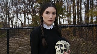 GRWM Wednesday Addams makeup [upl. by Eedyah]