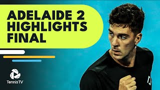 Thanasi Kokkinakis vs Arthur Rinderknech For The Title  Adelaide International 2 Final Highlights [upl. by Freiman]