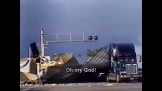 Amazing Rail Crossing Accident [upl. by Otrevlig]