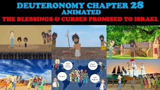 DEUTERONOMY CHAPTER 28 ANIMATED THE BLESSINGS amp CURSES PROMISED TO ISRAEL [upl. by Dorcia]